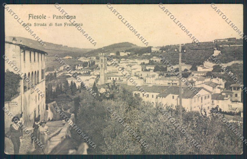Firenze Fiesole cartolina MV5986 – fronte