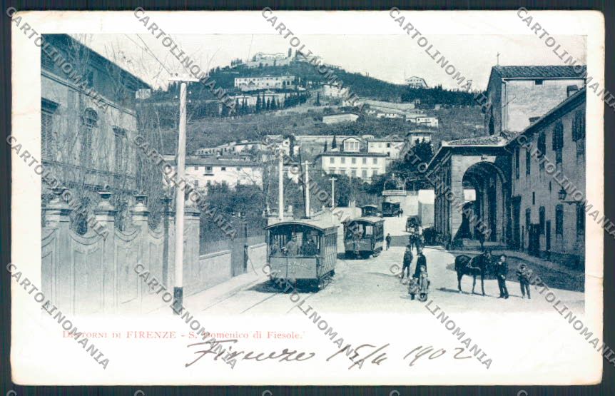 Firenze Fiesole cartolina MV5989 – fronte