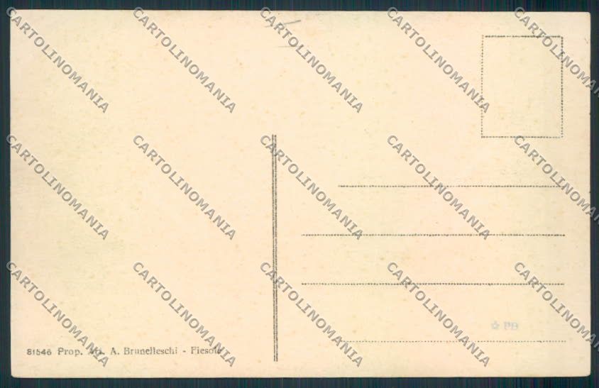 Firenze Fiesole cartolina MV5991 – retro