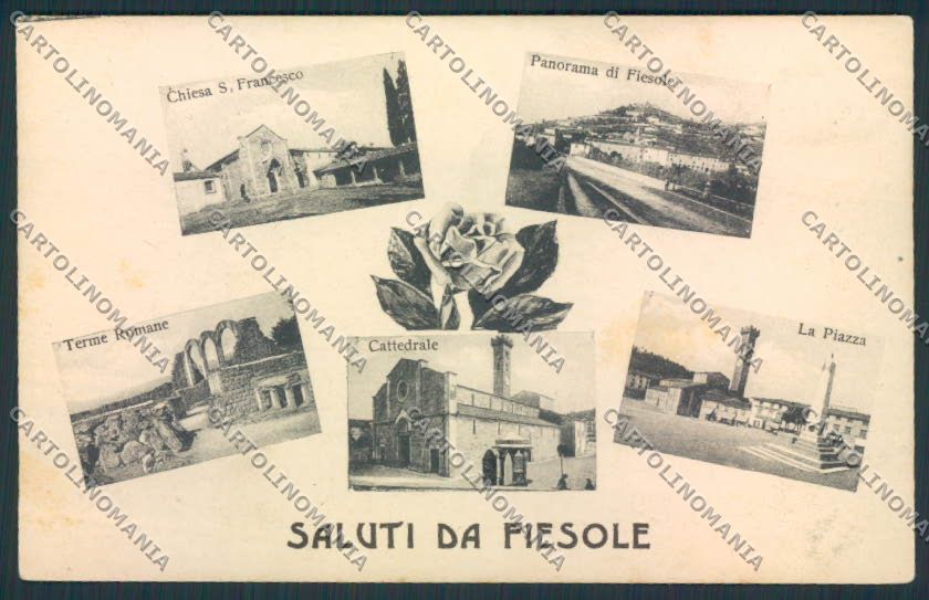 Firenze Fiesole cartolina MV5997 – fronte