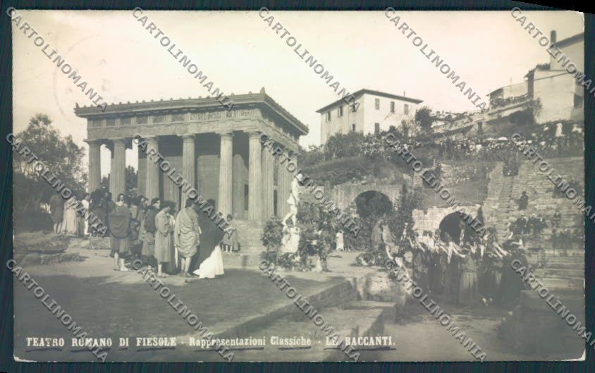 Firenze Fiesole Le Baccanti Foto cartolina MV6001 – fronte