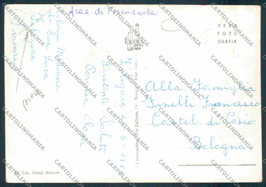 Firenze Firenzuola ADESIVO PIEGA Foto FG cartolina MV6021 – retro