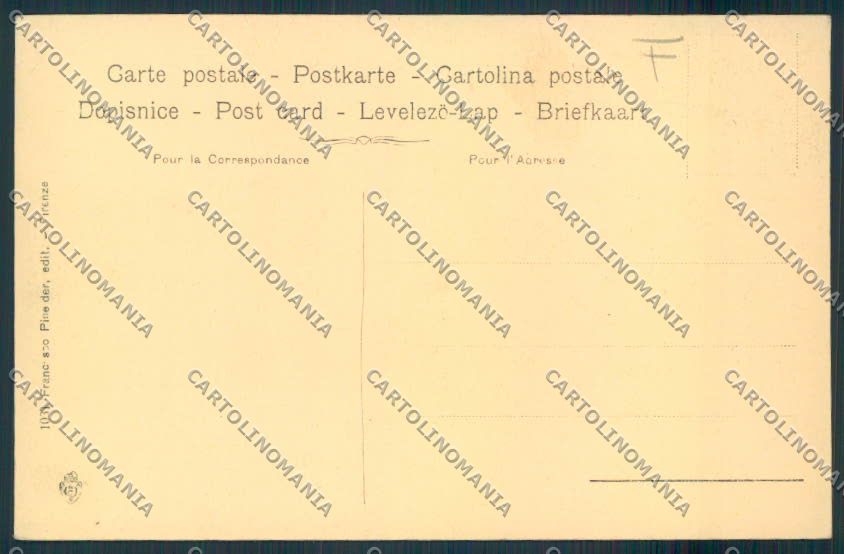 Firenze Reggello cartolina MV6033 – retro