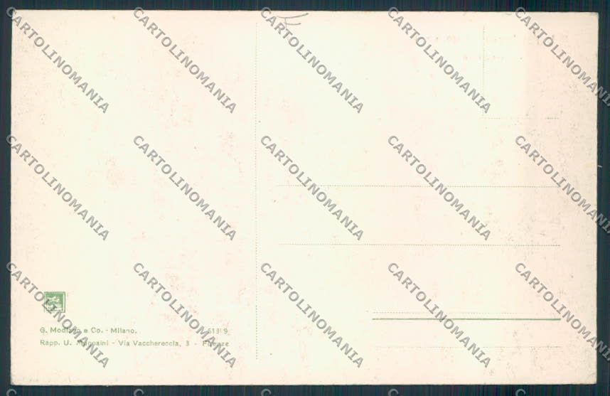 Firenze Reggello cartolina MV6034 – retro