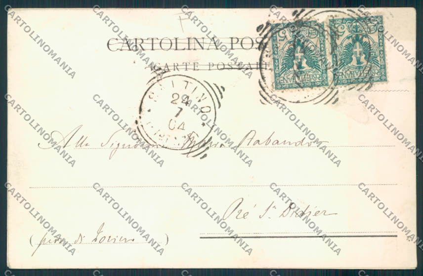 Firenze Reggello Saltino cartolina MV6037 – retro