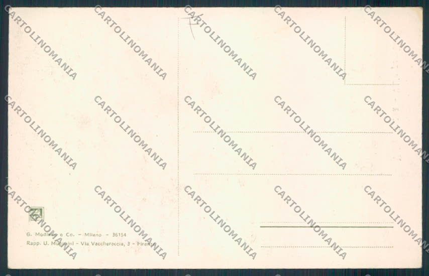Firenze Reggello cartolina MV6038 – retro
