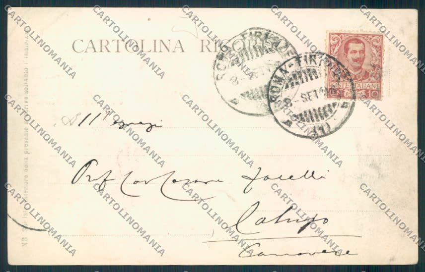 Firenze Reggello cartolina MV6048 – retro