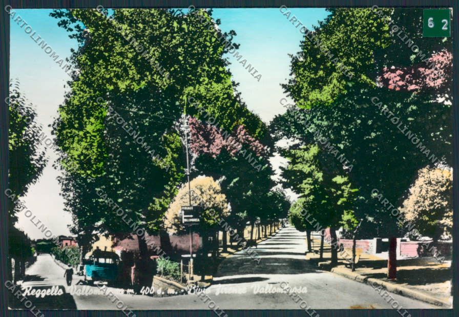Firenze Reggello ADESIVO Corriera Foto FG cartolina MV6053 – fronte