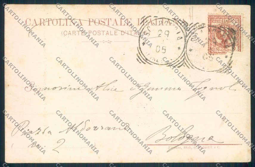 Firenze Scarperia cartolina MV6061 – retro