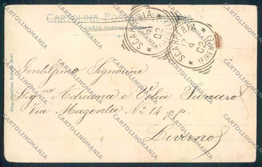 Firenze Scarperia cartolina MV6069 – retro