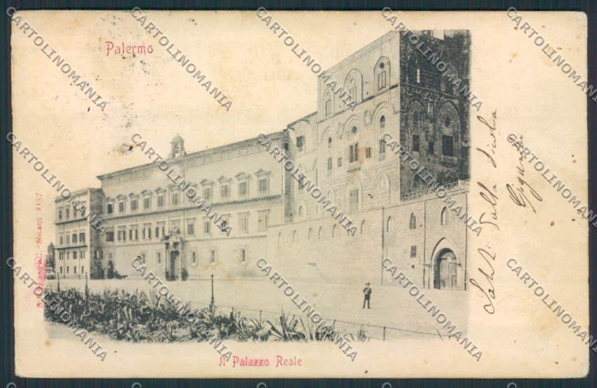 Palermo Città FORO cartolina MV6081 – fronte