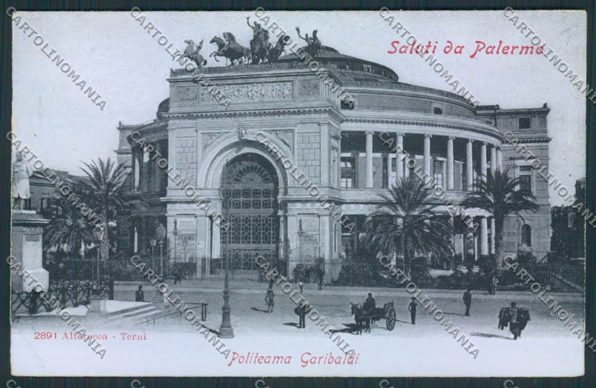 Palermo Città cartolina MV6087 – fronte