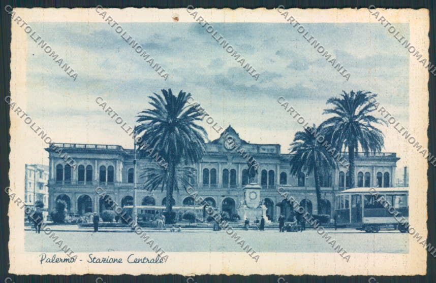 Palermo Città Tram FORO cartolina MV6106 – fronte