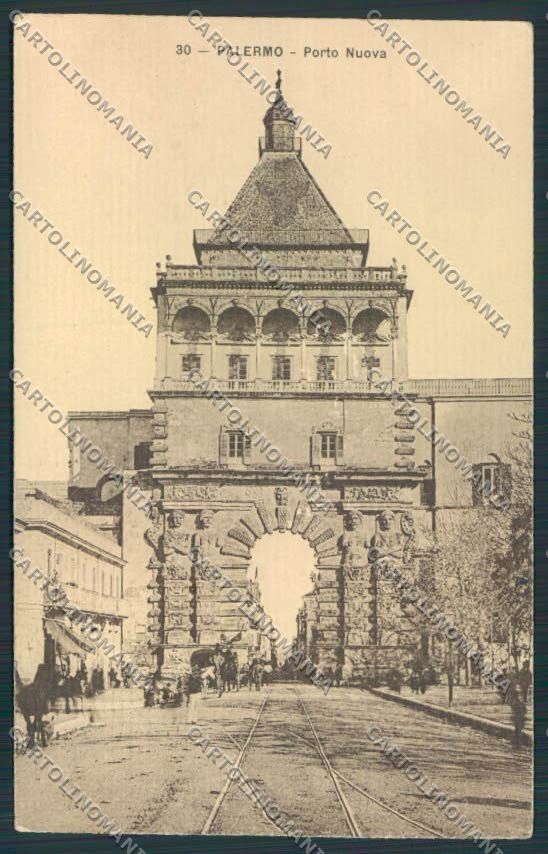 Palermo Città Porta Nuova cartolina MV6123 – fronte