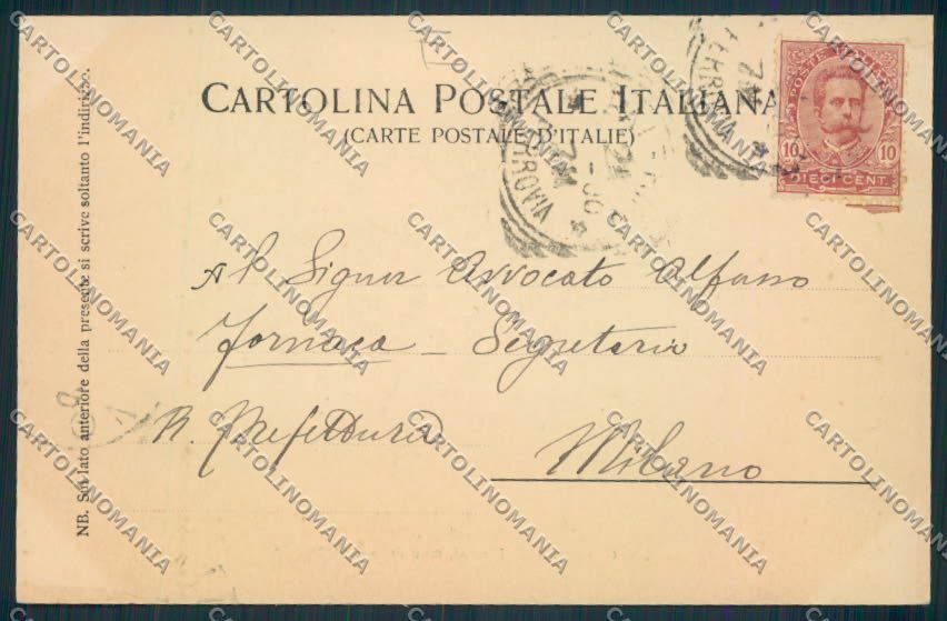 Palermo Città cartolina MV6126 – retro