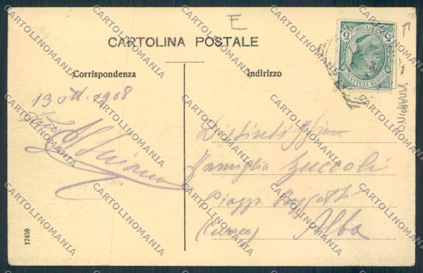 Palermo Città cartolina MV6139 – retro