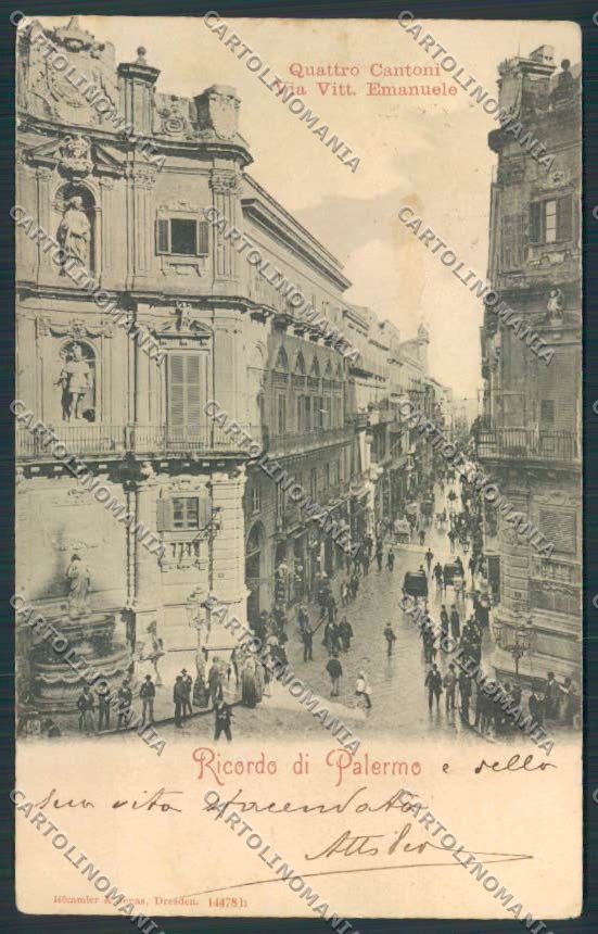 Palermo Città cartolina MV6143 – fronte