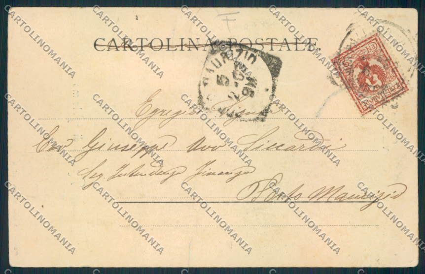 Palermo Città cartolina MV6143 – retro
