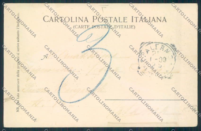 Palermo Città cartolina MV6150 – retro