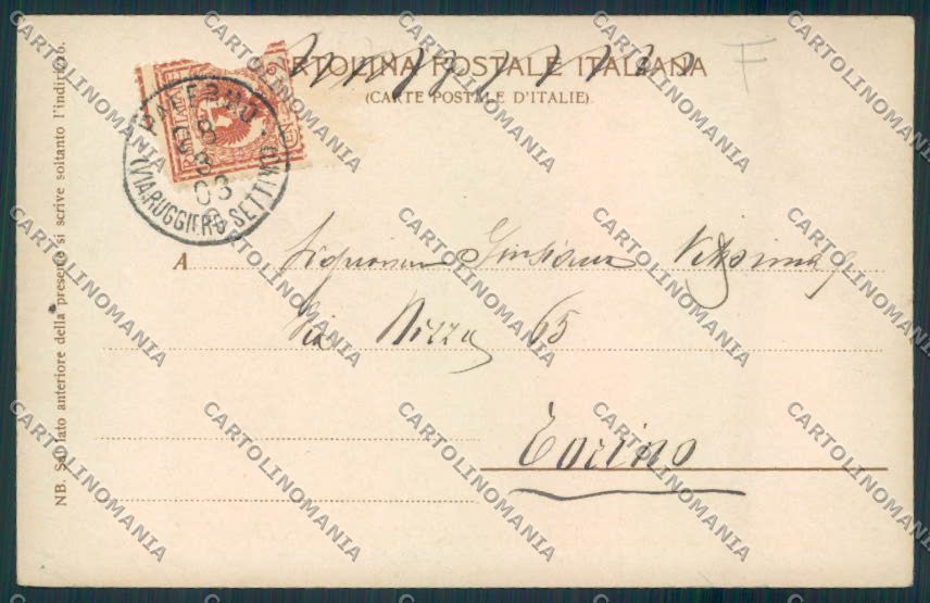 Palermo Città cartolina MV6152 – retro