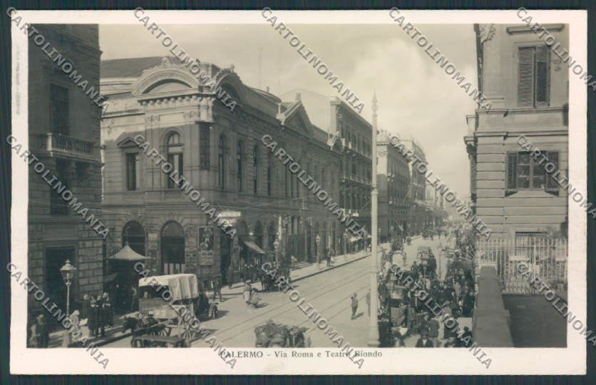 Palermo Città Foto cartolina MV6160 – fronte