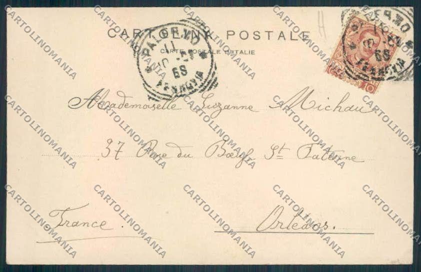 Palermo Città Porta Nuova cartolina MV6165 – retro