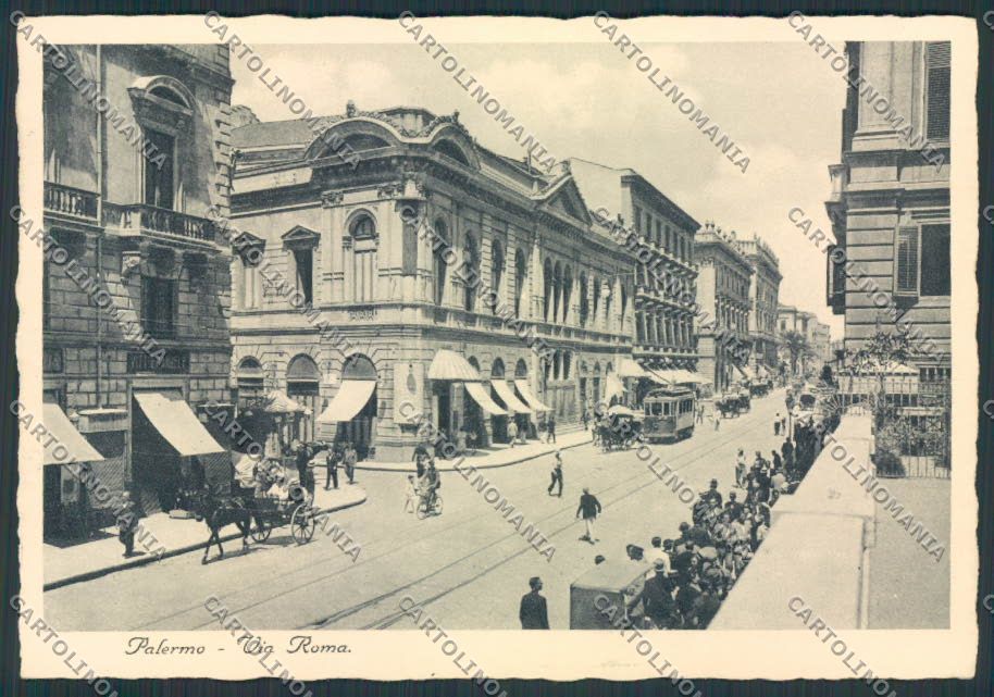 Palermo Città Tram FG cartolina MV6188 – fronte