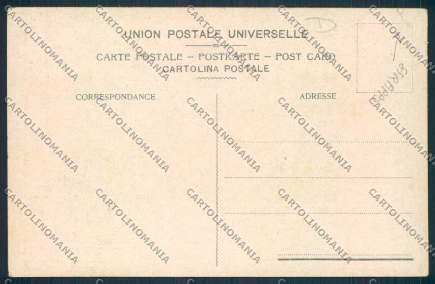 Palermo Città Paoletti STRAPPO cartolina MV6209 – retro