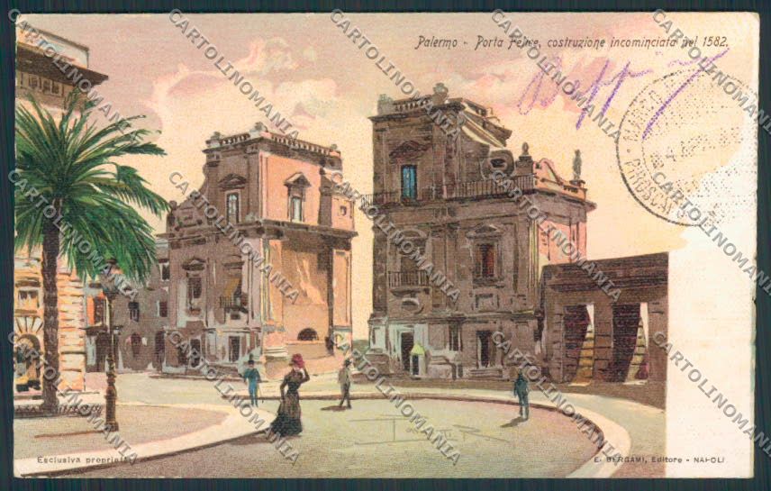 Palermo Città Paoletti cartolina MV6210 – fronte