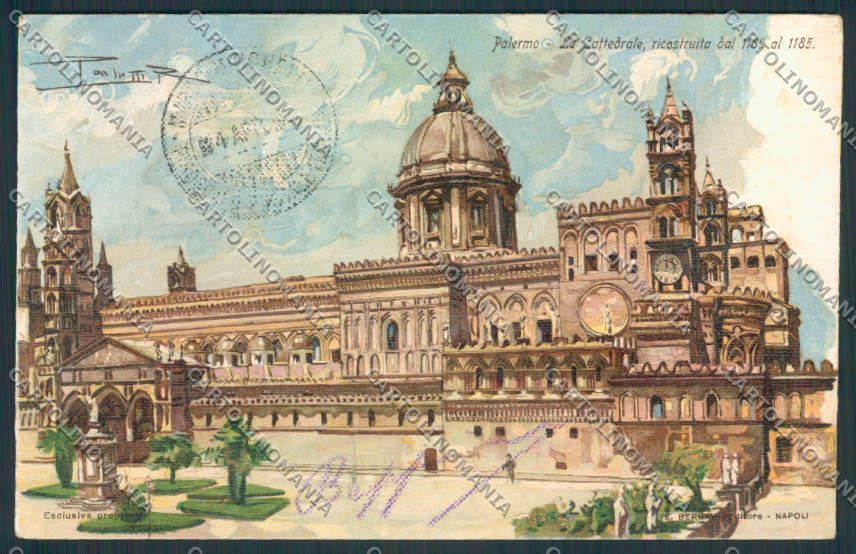Palermo Città Paoletti cartolina MV6212 – fronte
