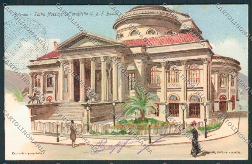 Palermo Città Paoletti STRAPPO cartolina MV6223 – fronte