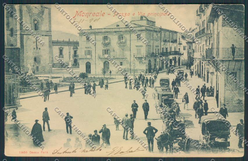 Palermo Monreale cartolina MV6253 – fronte