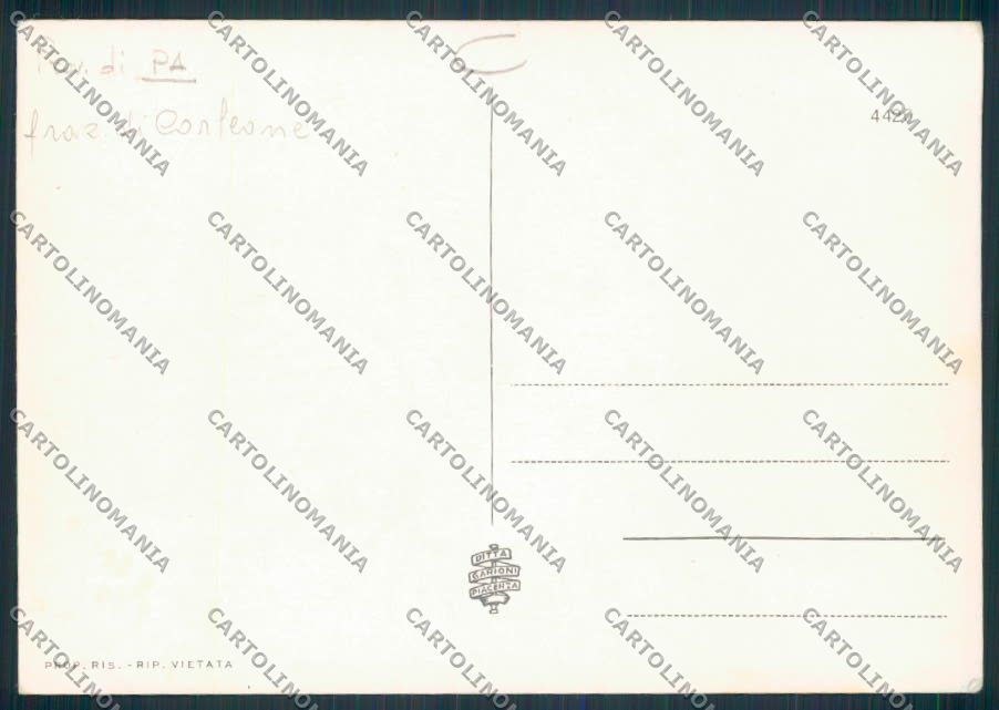 Palermo Ficuzza ADESIVO FG cartolina MV6261 – retro