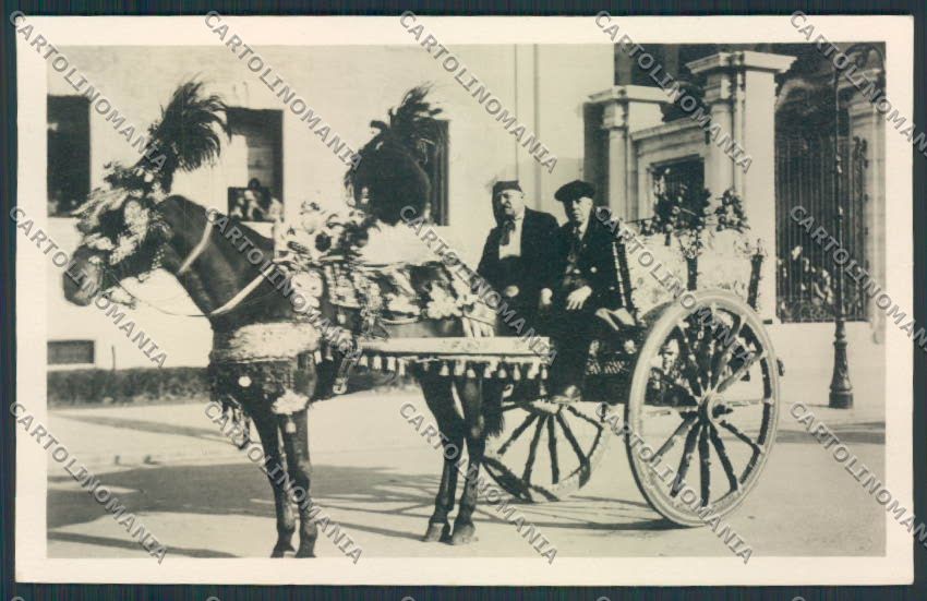 Palermo Costumi Carro Siciliano Foto cartolina MV6279 – fronte