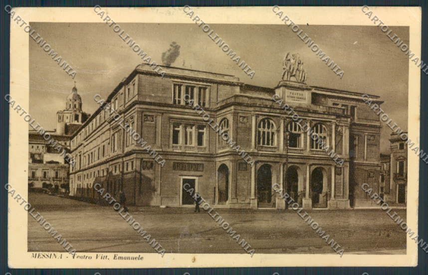Messina Città ABRASA cartolina MV6291 – fronte