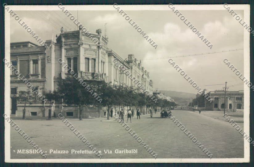 Messina Città PIEGHE Foto cartolina MV6323 – fronte