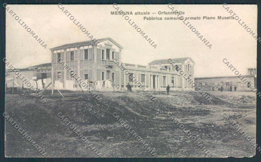 Messina Città PIEGA cartolina MV6351 – fronte