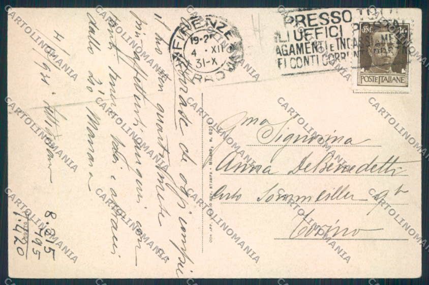 Messina Città cartolina MV6367 – retro