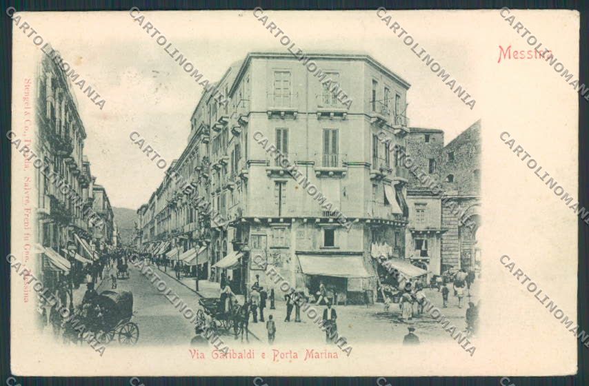 Messina Città cartolina MV6372 – fronte