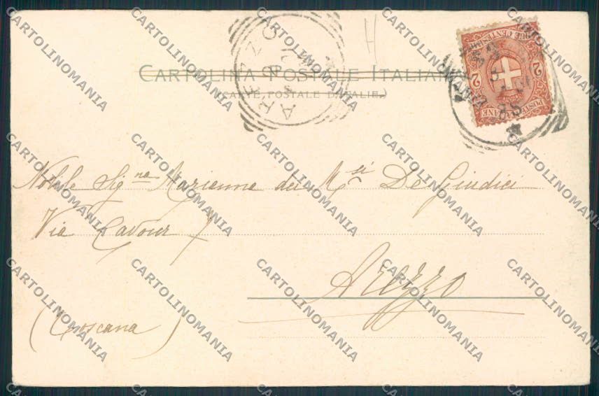 Messina Città cartolina MV6372 – retro