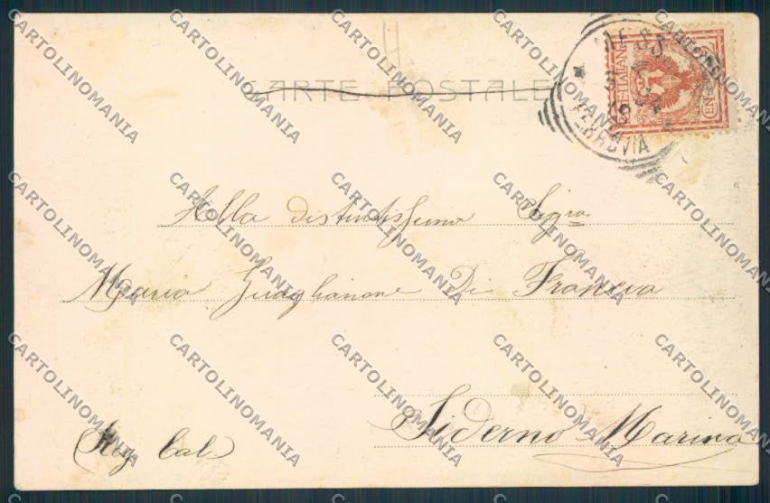 Messina Città cartolina MV6373 – retro