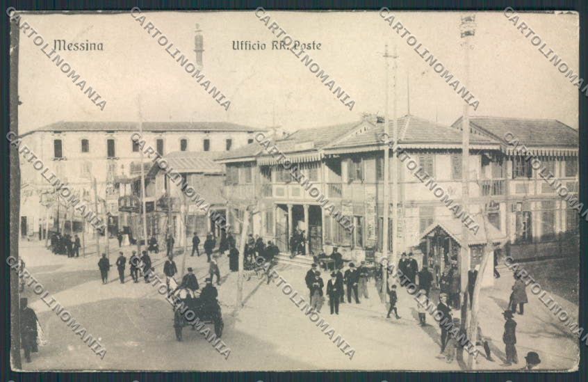 Messina Città Poste cartolina MV6393 – fronte