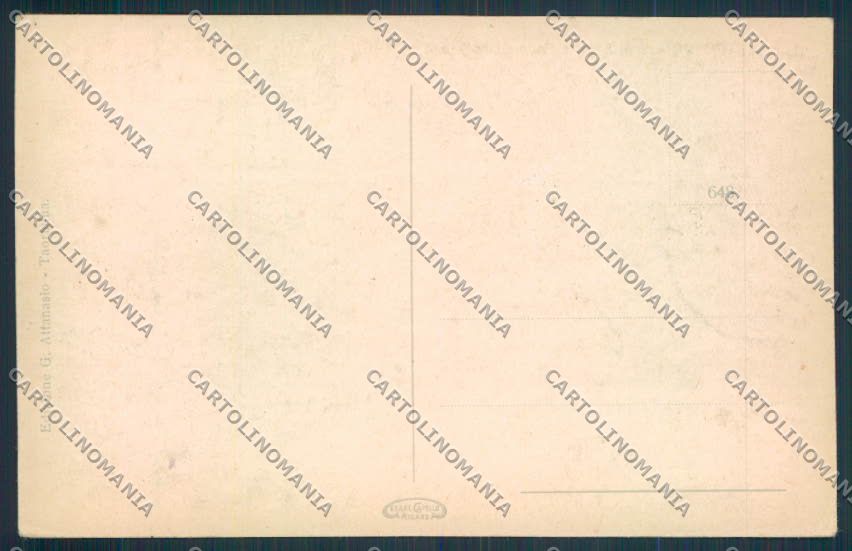 Messina Taormina cartolina MV6440 – retro