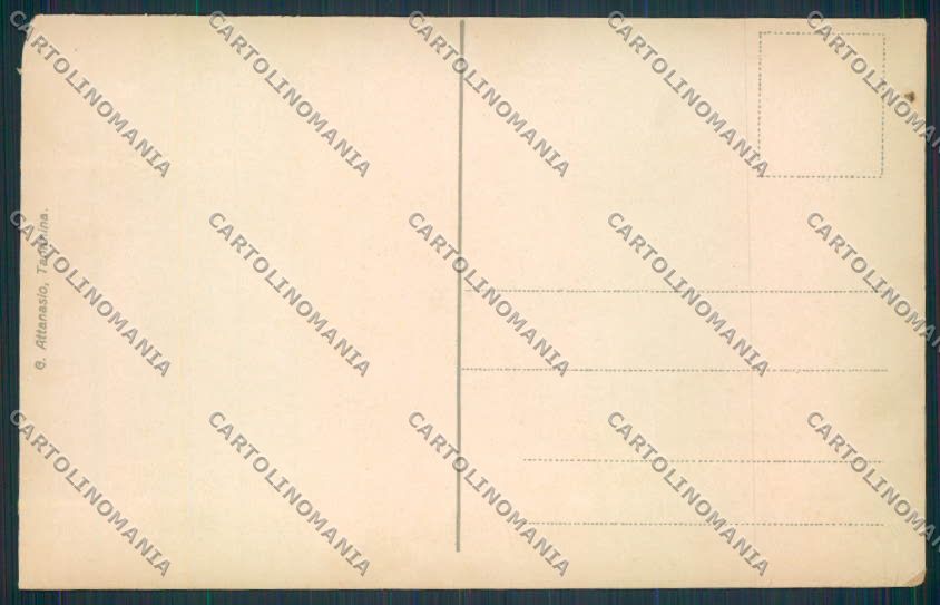 Messina Taormina cartolina MV6443 – retro