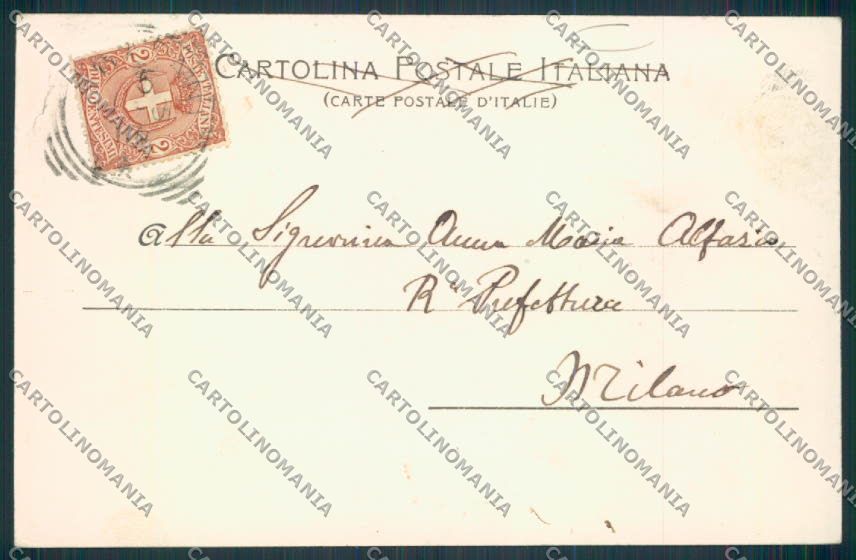 Messina Taormina cartolina MV6446 – retro