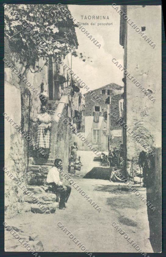 Messina Taormina cartolina MV6460 – fronte