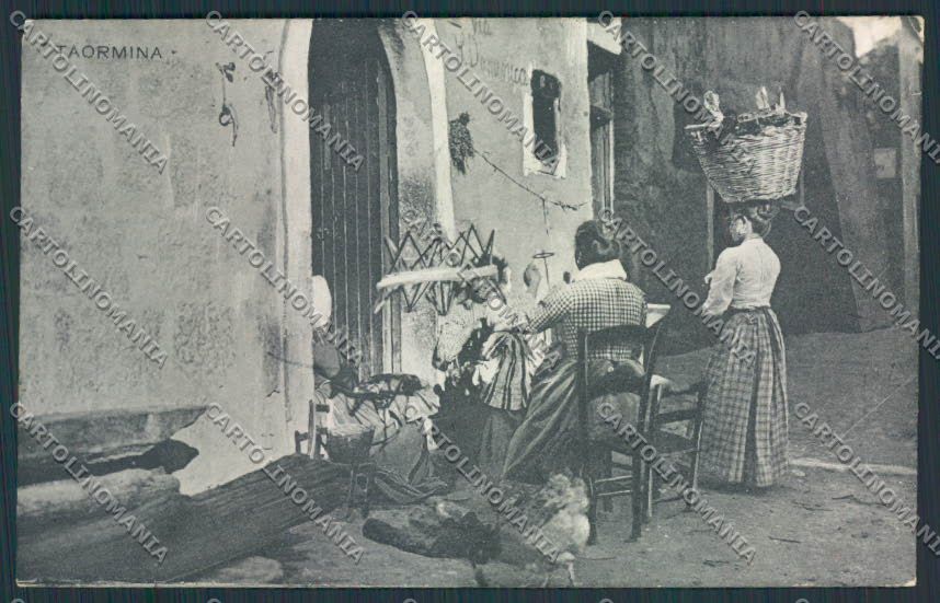 Messina Taormina Filatrici cartolina MV6463 – fronte
