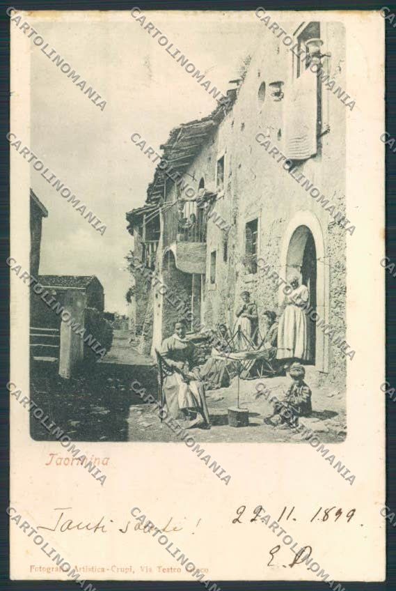 Messina Taormina STRAPPINO cartolina MV6472 – fronte