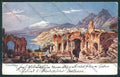 Messina Taormina SCOLLATA cartolina MV6475 – fronte