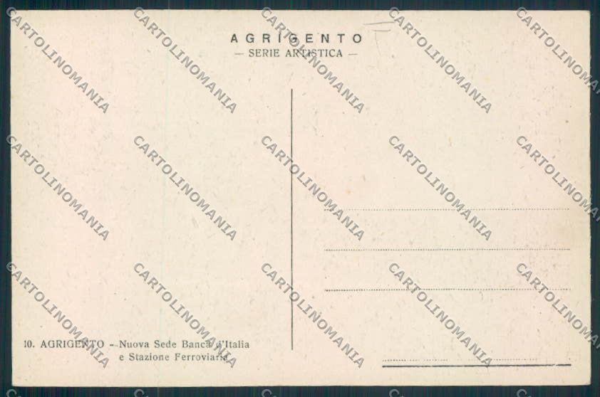 Agrigento Città cartolina MV6482 – retro